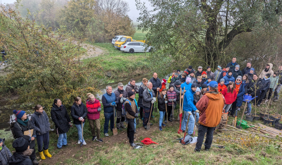 Schnellkurs in Baumpflanzung Foto: Jens Frenkel