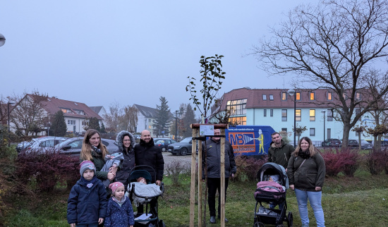 Die stolzen Eltern Foto: Jens Frenkel